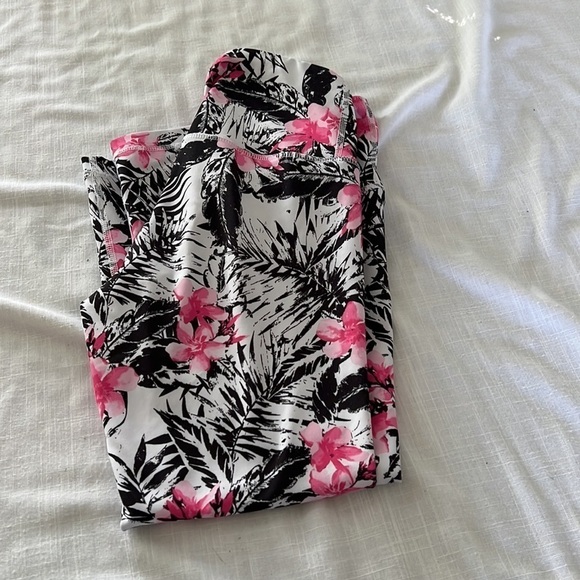 Velocity Floral Leggings Size Small - Picture 4 of 4